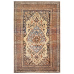 Antique Persian Tabriz Rug 1