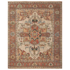 Modern Serapi Indian Rug