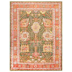 Vintage Turkish Oushak Carpet