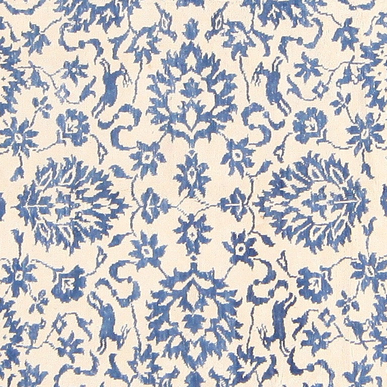 Vintage Cotton Indian Agra Rug