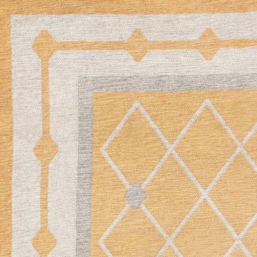Hand-Woven Vintage Double-Sided Swedish Kilim
