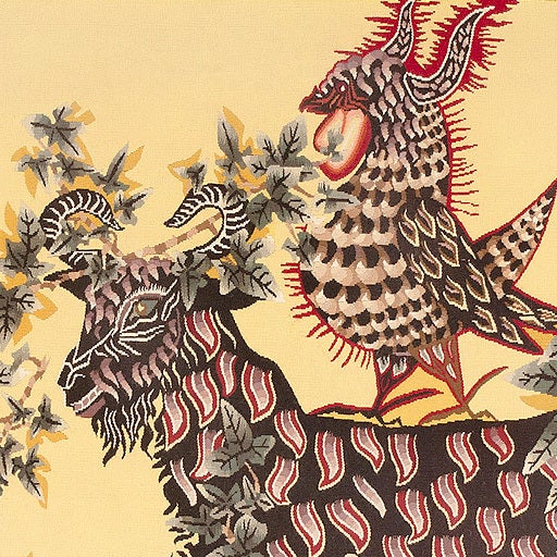 Jean Lurcat (1892 - 1966) was an artist, innovator and pioneer who revitalized tapestry making in the 20th century. Lurcat was a lifelong artist and an avid traveler. He lived through two world wars and fought alongside distinguished comrades in the