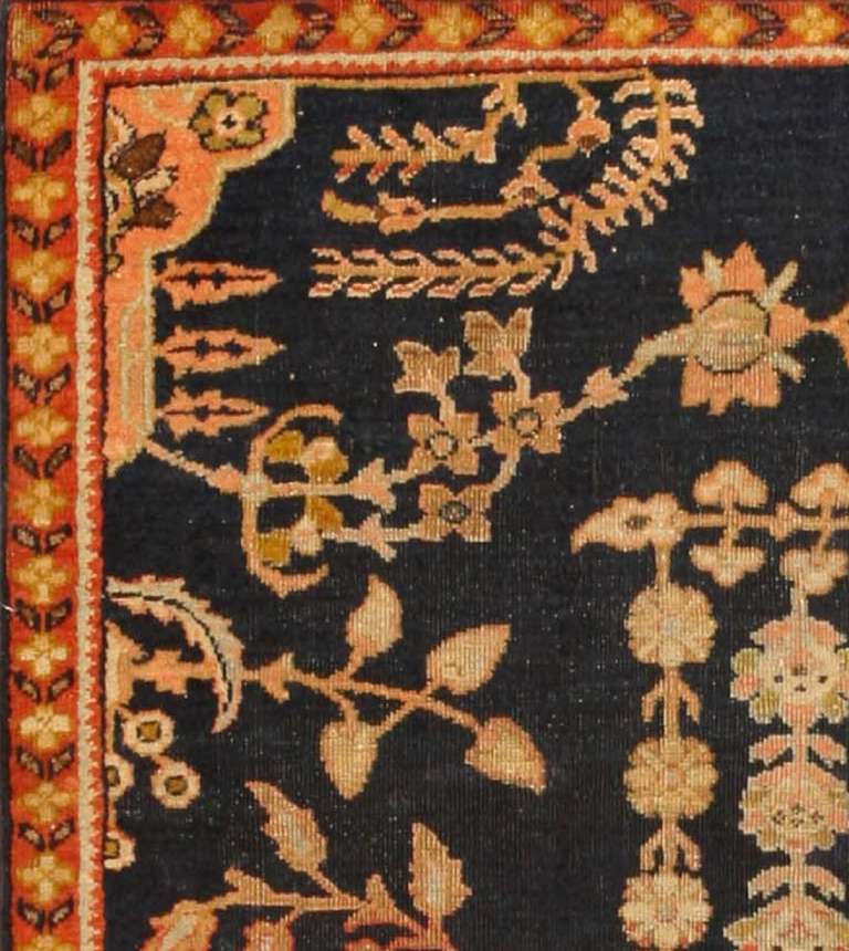 Antique Sultanabad Persian Sampler Rug
