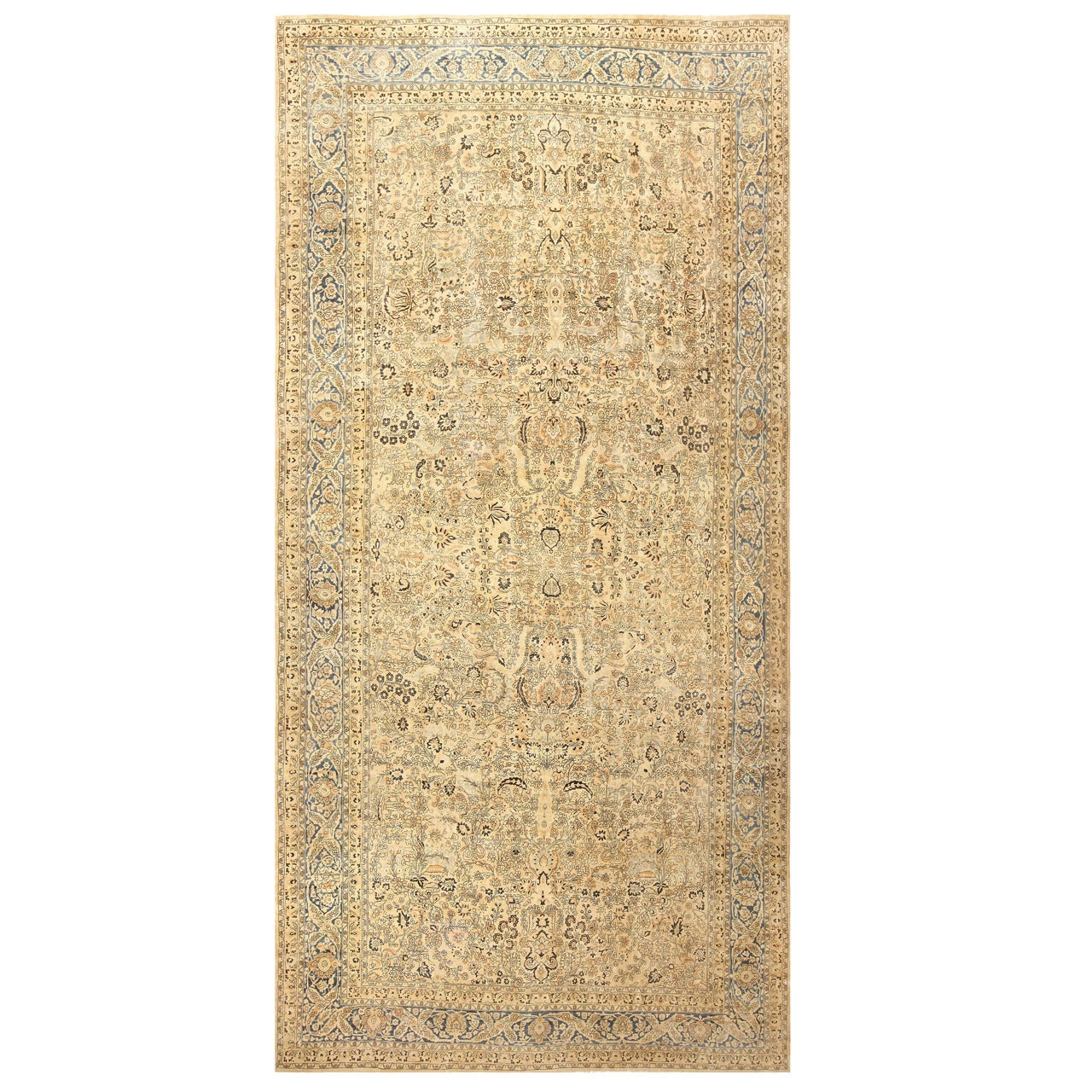 Beautiful Oversized Antique Persian Khorassan Carpet