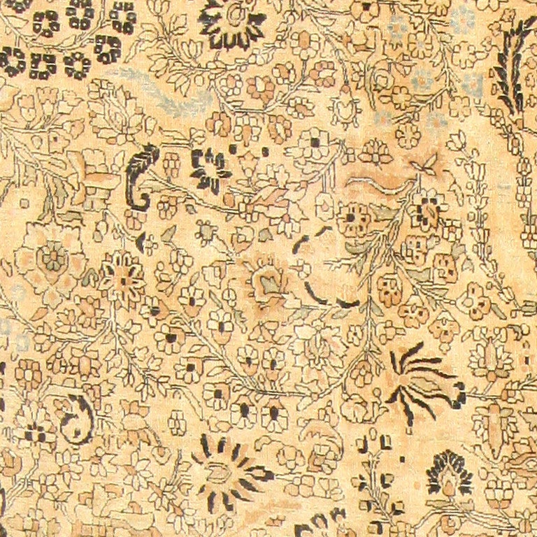 Wool Beautiful Oversized Antique Persian Khorassan Carpet