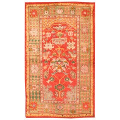 Antique Oushak Turkish Rug