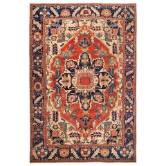 Antique Serapi Rug