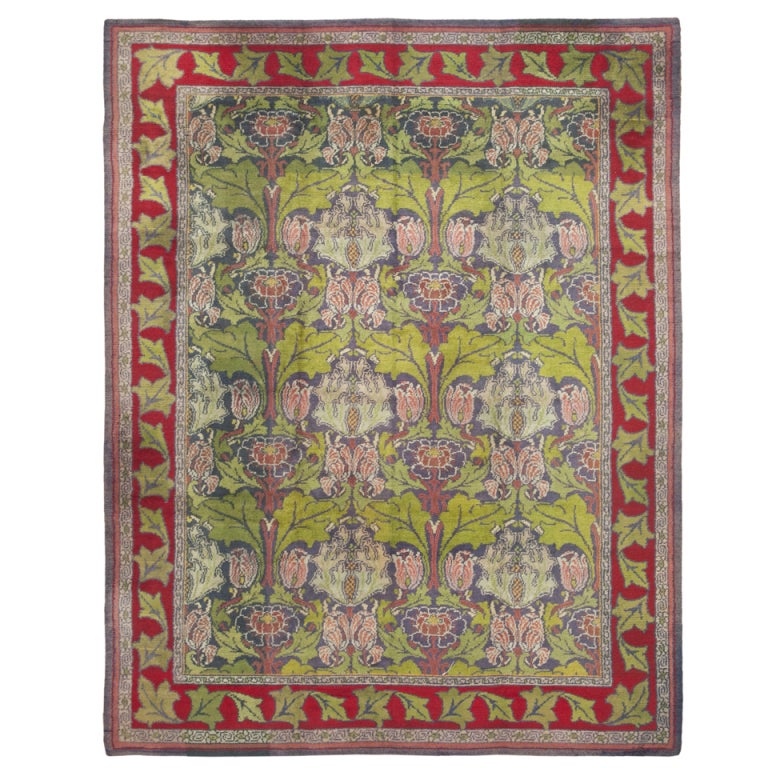 Vintage Donegal Irish Rug at 1stDibs