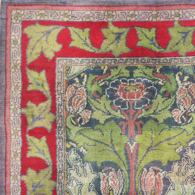 Vintage Donegal Irish Rug at 1stDibs