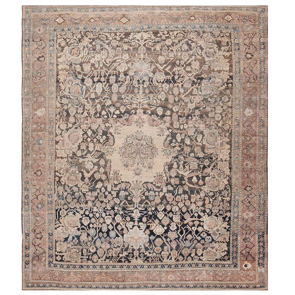 Antique Persian Bakhtiari Carpet