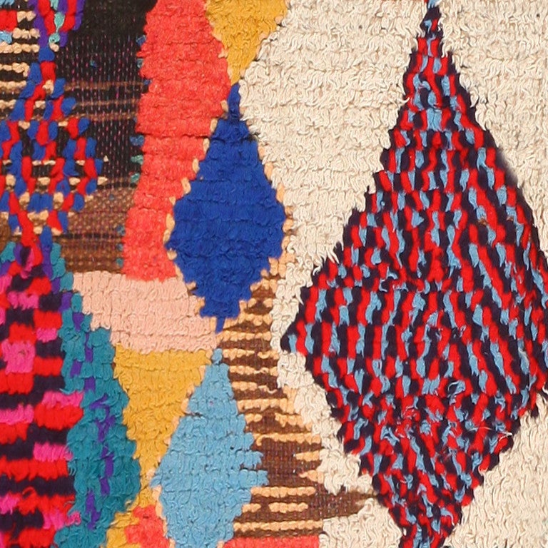 moroccan rug colorful
