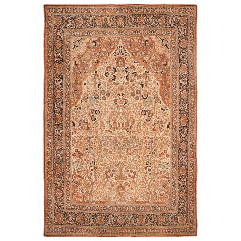 Haji Jalili Tabriz Antique Carpet