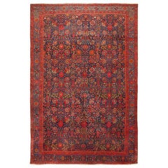 Antique Persian Kurdish Bidjar Carpet 5