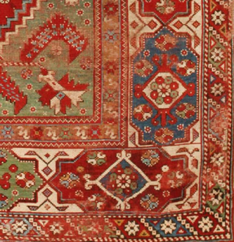 Antique 17th Century Transylvanian Rug In Excellent Condition In New York, NY