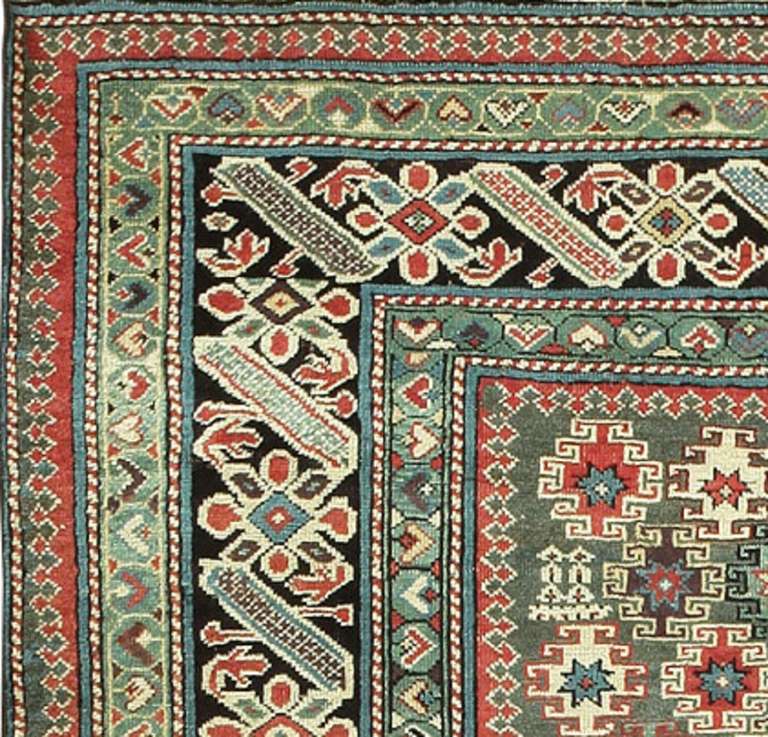 Chi-Chi rugs from the Caucuses. In the mountains north of Daghestan, in the Causcuses of Central Asia, live the Tchetchen people, the group responsible for the ever-appealing Chi-Chi rugs. Indeed, the term “Chi-Chi” is something of a bastardization