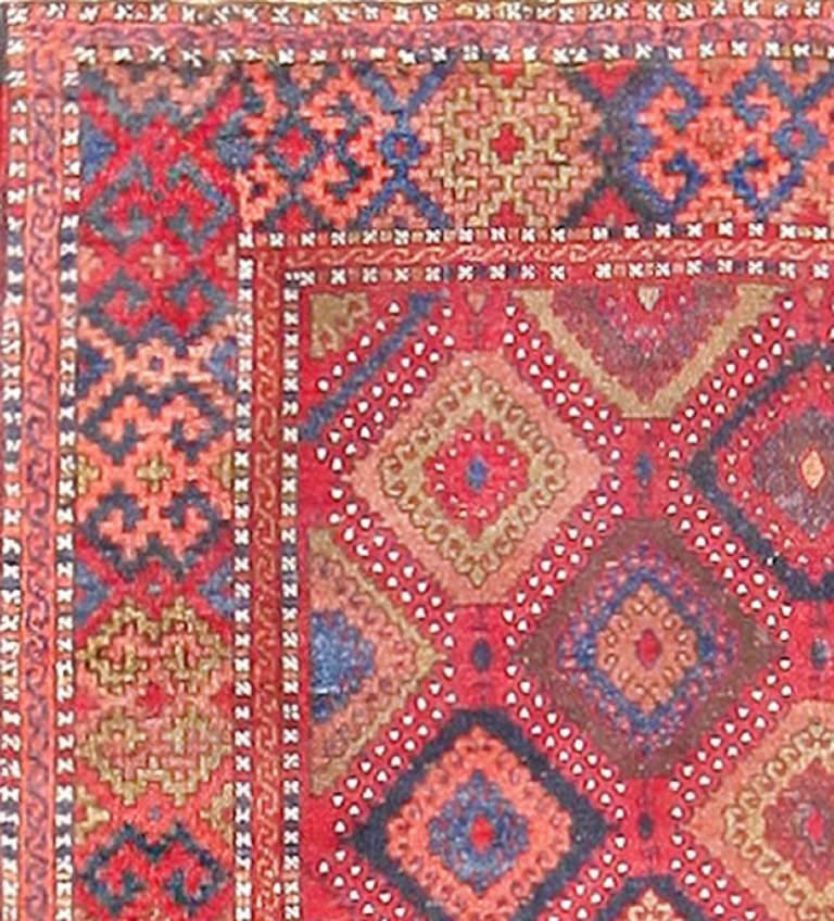 Yuruk rugs boast among the more intriguing histories of any antique rug style. “Yuruk” in Turkish means “nomad,” and Yuruk rugs and carpets are among the finest example of art generated by this fascinating culture. Characterized by bright colors,