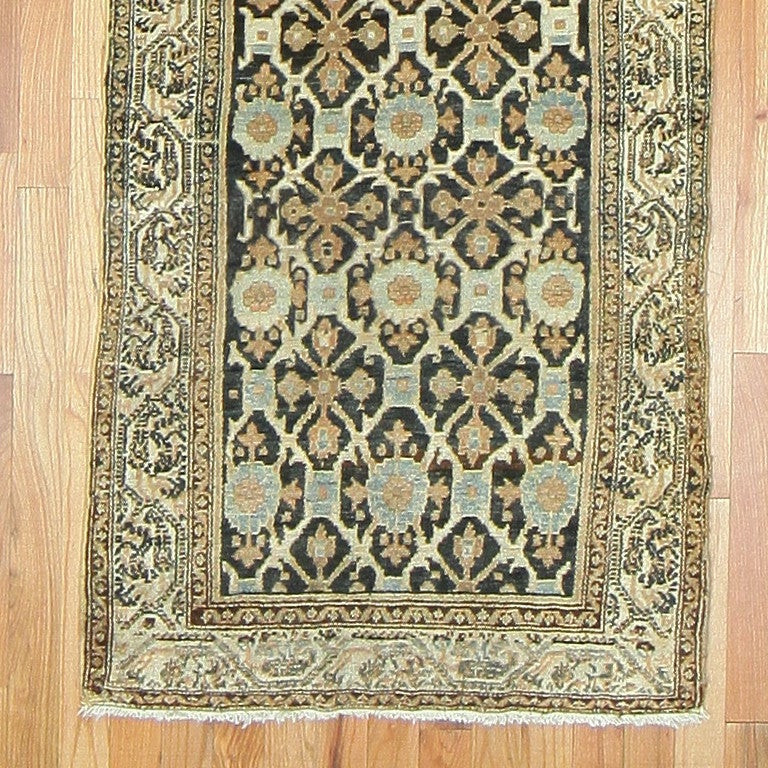 Antique Malayer Persian Runner Rug. Size: 3' 2