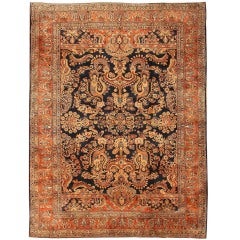 Antique Mehajeran Persian Rug