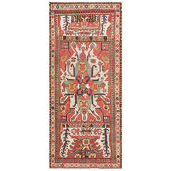 Tribal and Collectible Antique Persian Eagle Rug