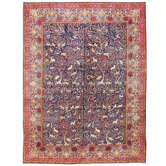 Garden of Paradise Antique Persian Carpet