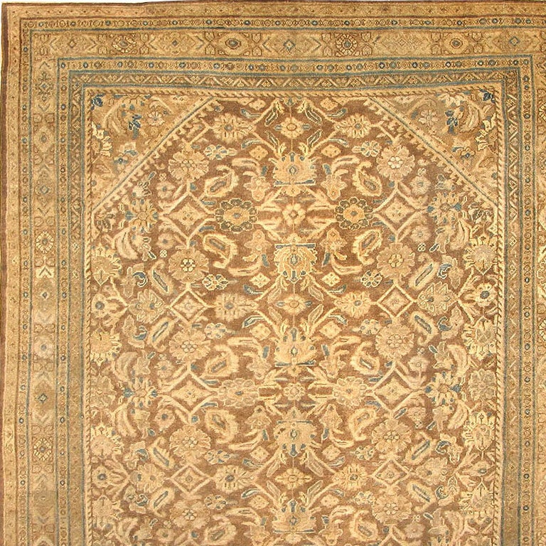Wool Antique Sultanabad Persian Rugs