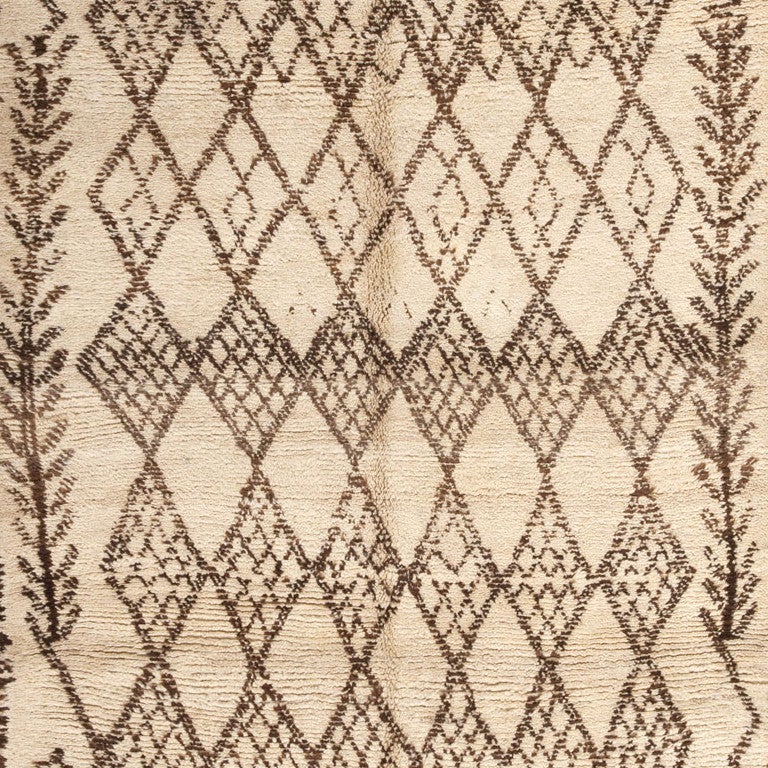 Wool Moroccan Beni Ourain Rug