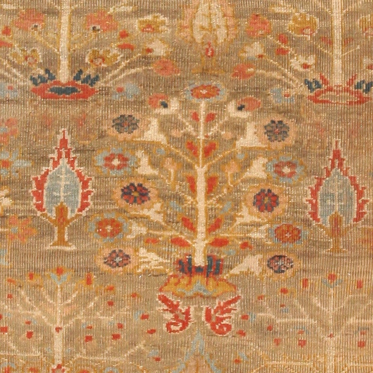 Wool Antique Ziegler Sultanabad Rug