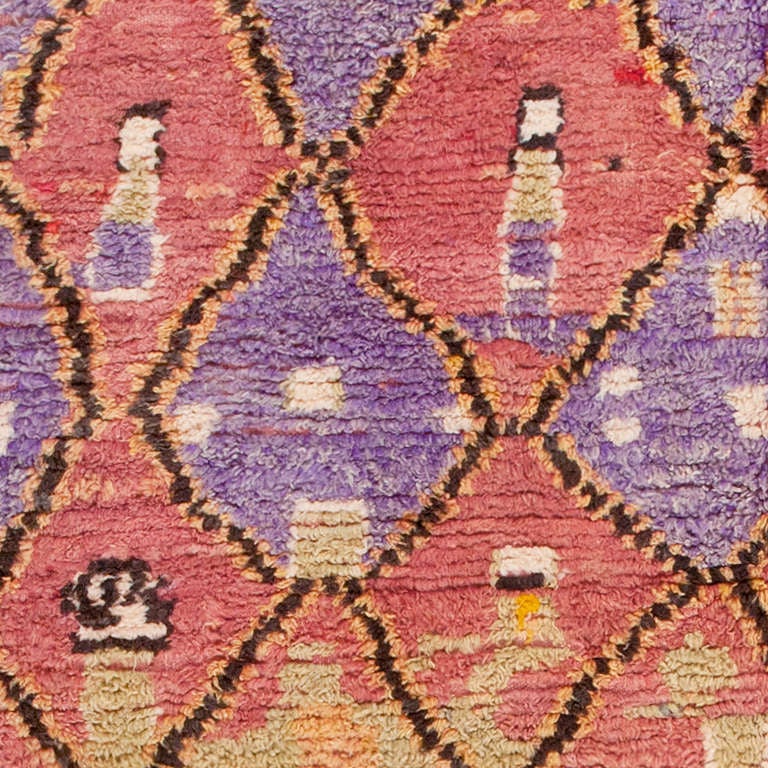 Mid-Century Modern Mid-Century Moroccan Rug
