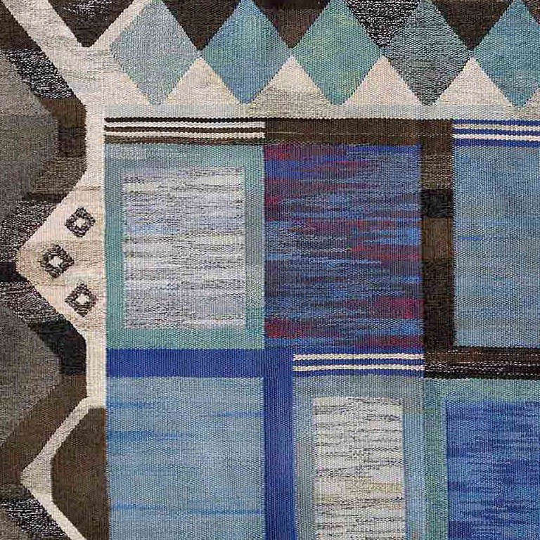 Vintage Swedish Kilim