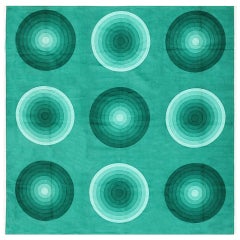 Vintage Verner Panton Kreis 'Spectrum' Textile. Size: 3 ft 10 in x 3 ft 10 in