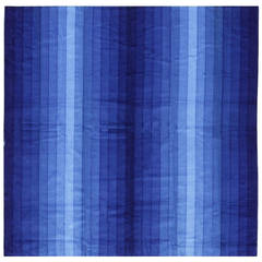 Vintage Verner Panton Gradient Textile in Blue 4