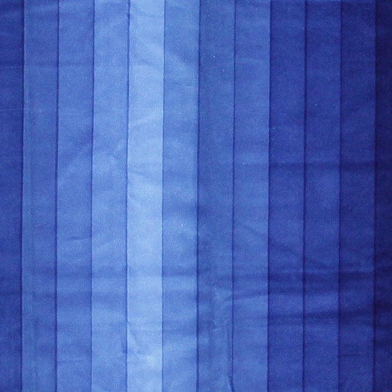 Mid-Century Modern Vintage Verner Panton Gradient Textile in Blue. Size: 3 ft 10 in x 3 ft 10 in