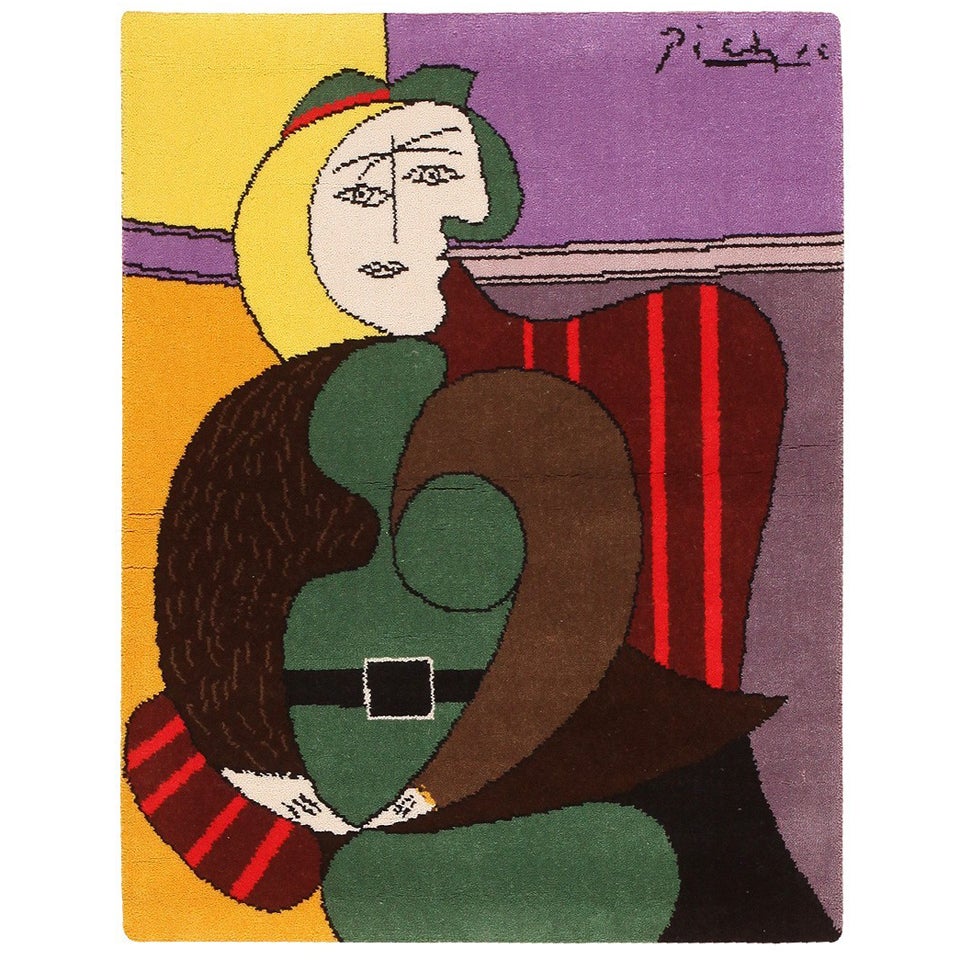 Vintage Pablo Picasso (after) Rug
