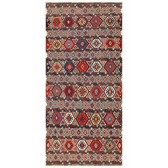 Antique Caucasian Kilim 12