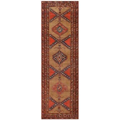 Antique Persian Serab Runner Rug