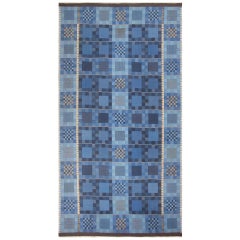 Vintage Swedish Carpet by Ingrid Dessau