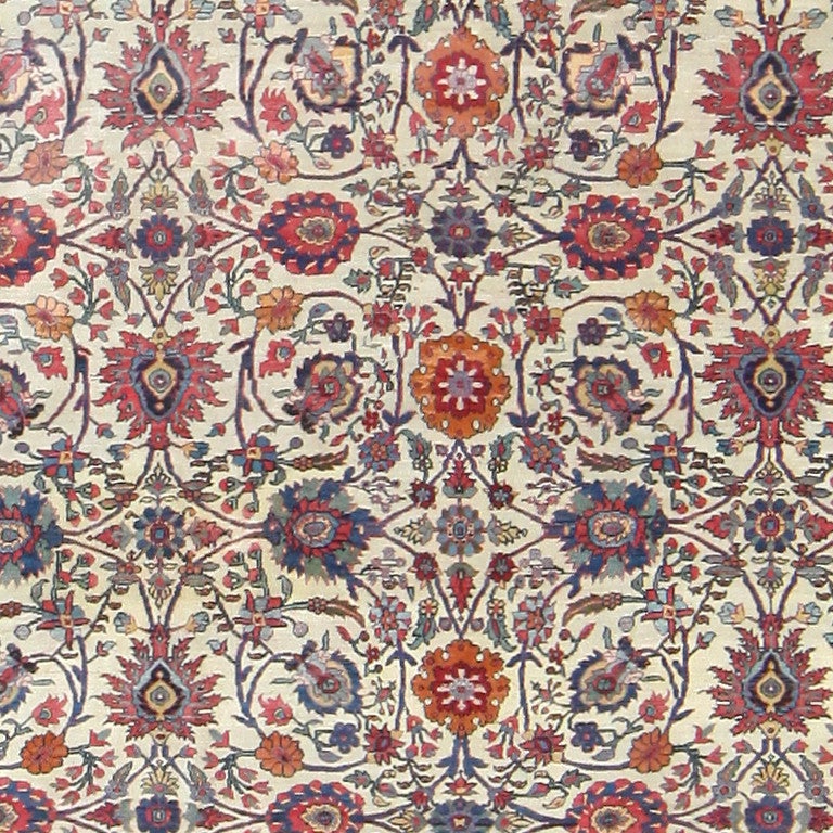 Antique Kerman Rugs - Since the seventeenth century, Kerman has been a major center for the production of high-quality carpets. The so-called Vase Carpets of the Safavid period are among the greatest masterpieces of Persian weaving. When Persian rug