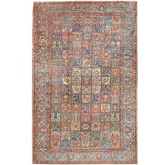 Gorgeous Antique Persian Bakhtiari Carpet
