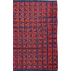 Vintage Double-Sided Swedish Kilim 8