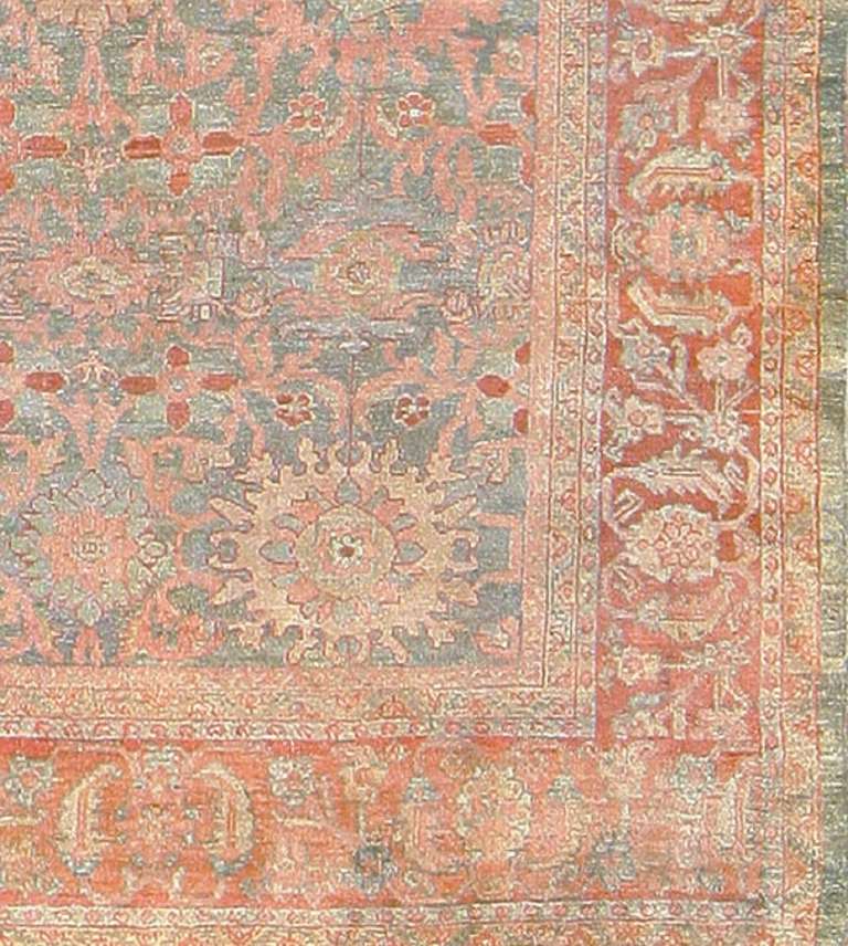 20th Century Antique Persian Sultanabad Rug