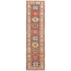 Antique Tribal Caucasian Shirvan Runner