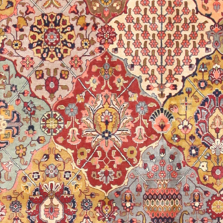 Extremely Fine Antique Tabriz Persian Carpet 1