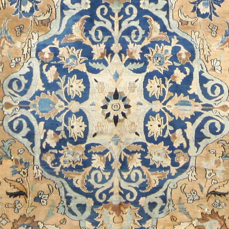 Wool Oversized Antique Persian Khorassan Carpet