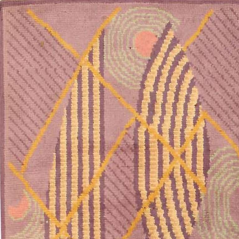French Art Deco Carpet In Good Condition In New York, NY
