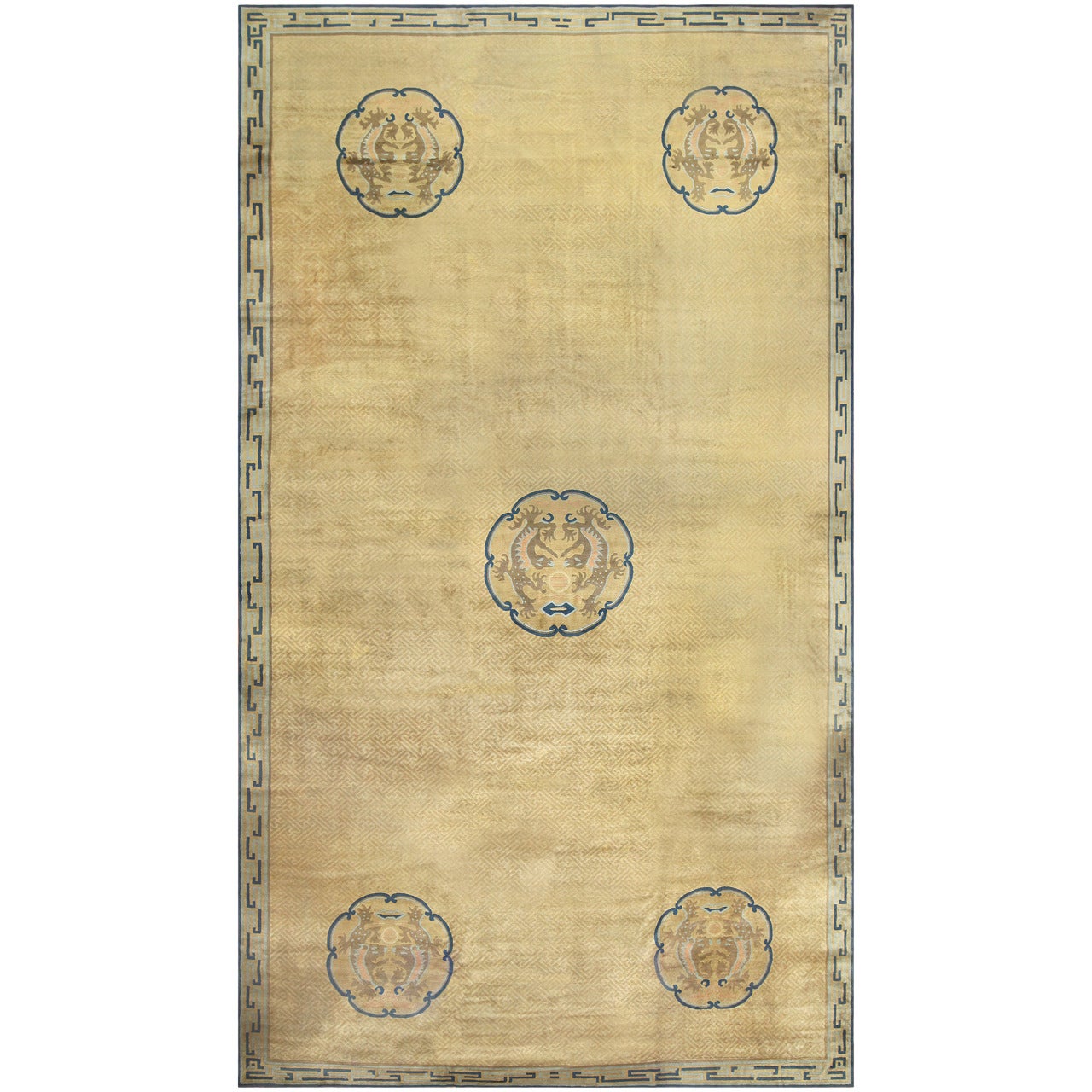 Tapis chinois ancien surdimensionné de 15 pieds x 27 pieds en vente