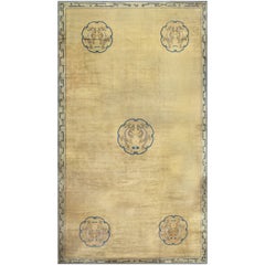 Übergroßer antiker chinesischer Teppich im Drachendesign. 15 Fuß x 27 Fuß