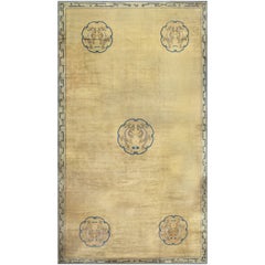 Tapis chinois ancien surdimensionné de 15 pieds x 27 pieds