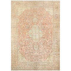 Fine and Beautiful Antique Palace Size Persian Tabriz Carpet 8