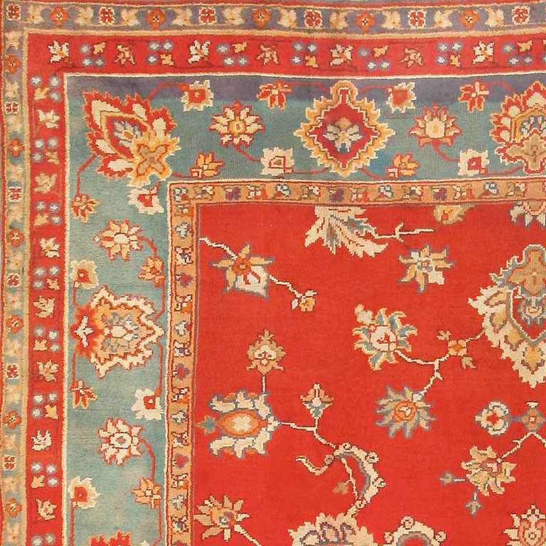 Antique Donegal Irish Rug For Sale at 1stdibs
