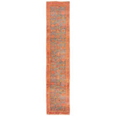 Antique Turkish Oushak Runner Antique Turkish Oushak Runner